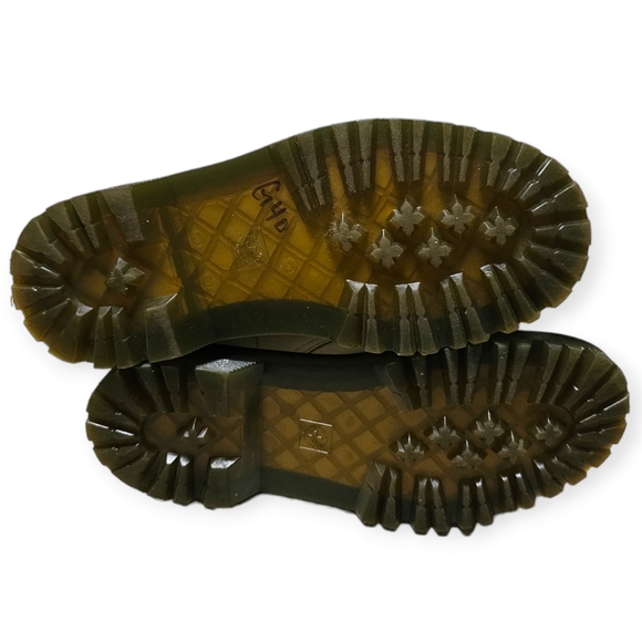 Dr. Martens Luana White Leather Ankle Boots - Picture 13 of 15